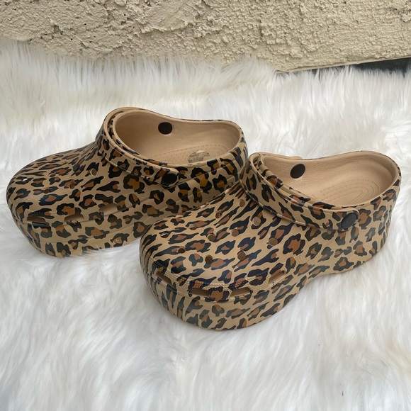 Leopard platform croc style - Picture 3 of 12